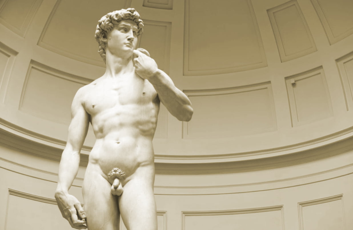 Por qué las esculturas de la antigua Grecia tenían el pene pequeño